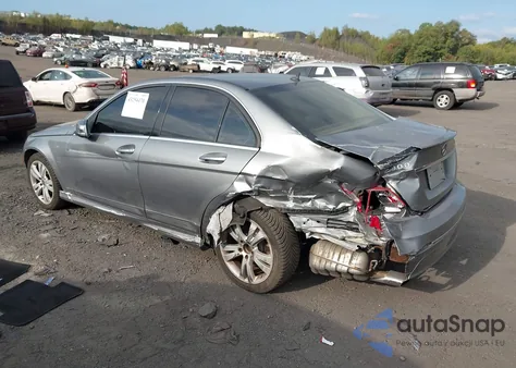 2011 Mercedes-Benz C 300 Luxury 4Matic from USA, damaged, VIN WDDGF8BB8BR142823